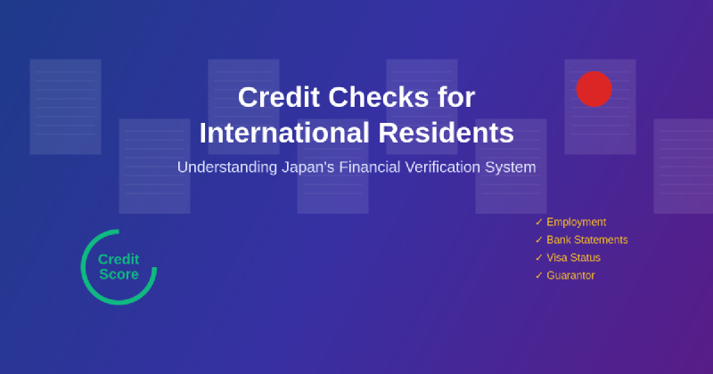 Featured image of post How Credit Checks Work for International Residents