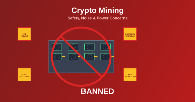 Featured image of post How Cryptocurrency Mining Is Banned in Most Sharehouses