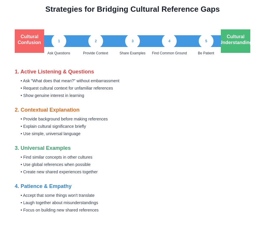 Cultural Bridge Strategies