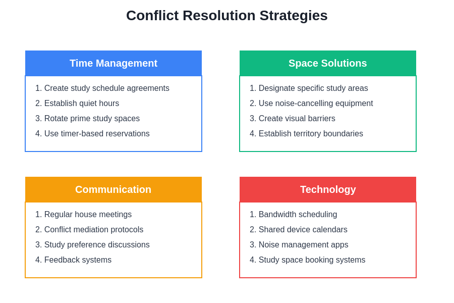 Conflict Resolution Strategies