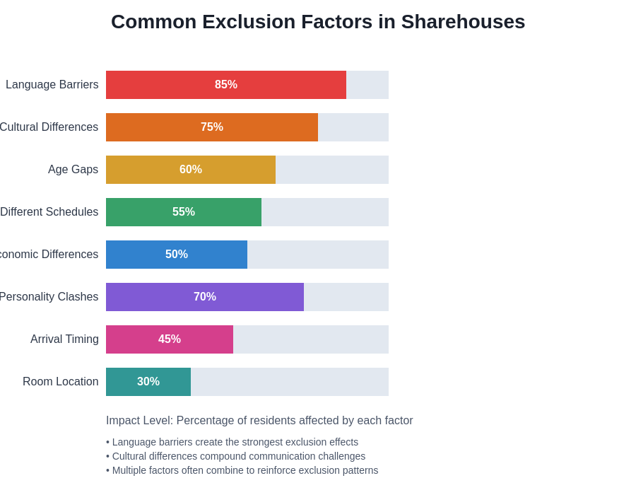 Exclusion Factors Chart