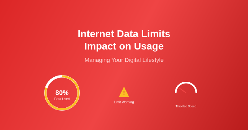 Featured image of post How Internet Data Limits Affect Your Monthly Usage