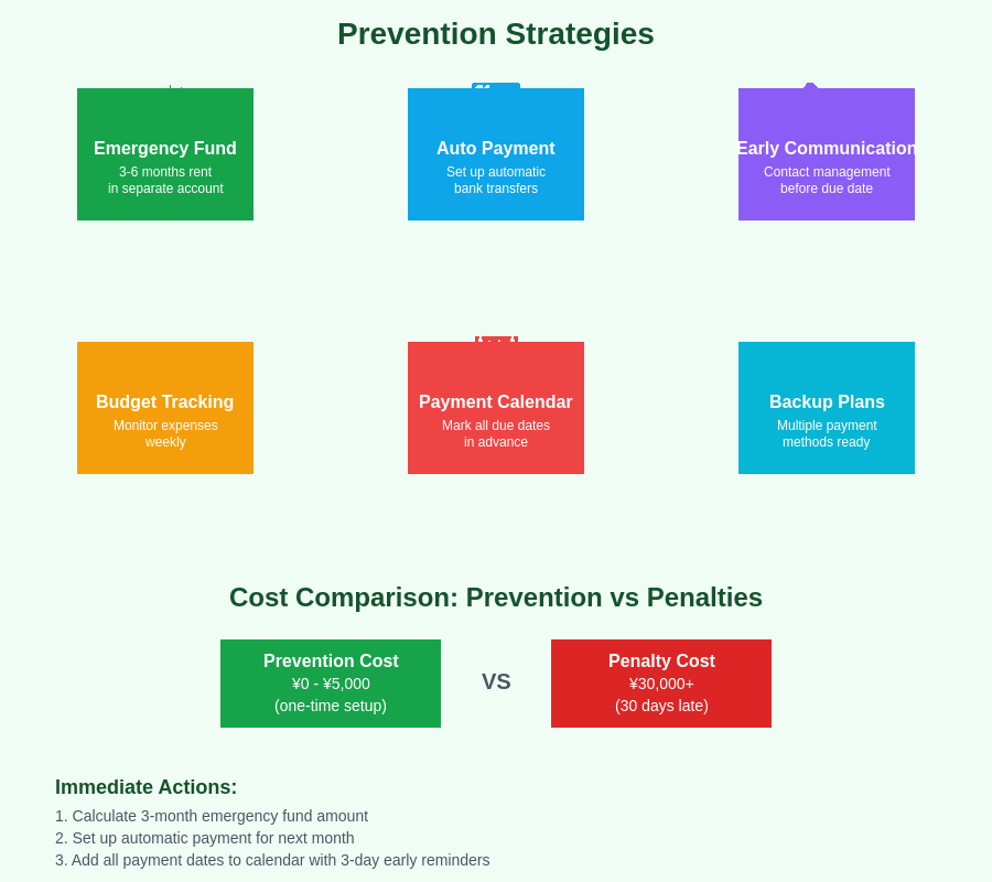 Penalty Prevention Strategies