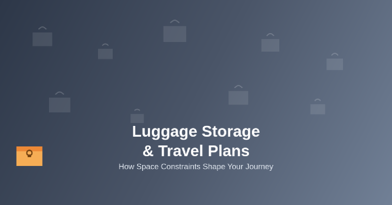 Featured image of post How Luggage Storage Affects Travel Plans