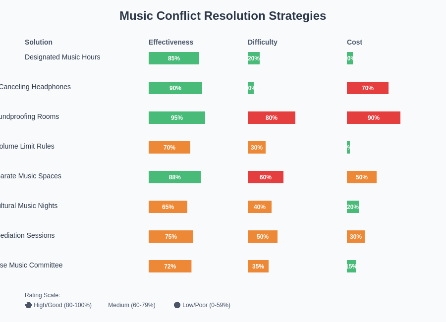 Music Conflict Resolution Strategies