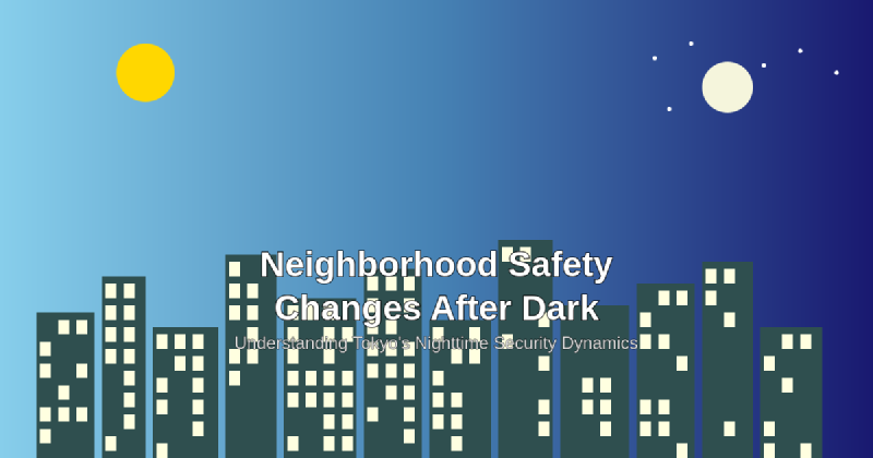 Featured image of post How Neighborhood Safety Changes After Dark