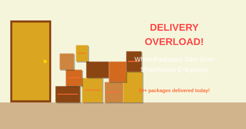 Featured image of post How Online Shopping Deliveries Overwhelm Entryways