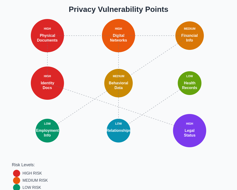 Privacy Vulnerability Points