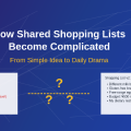 How Shared Shopping Lists Become Complicated