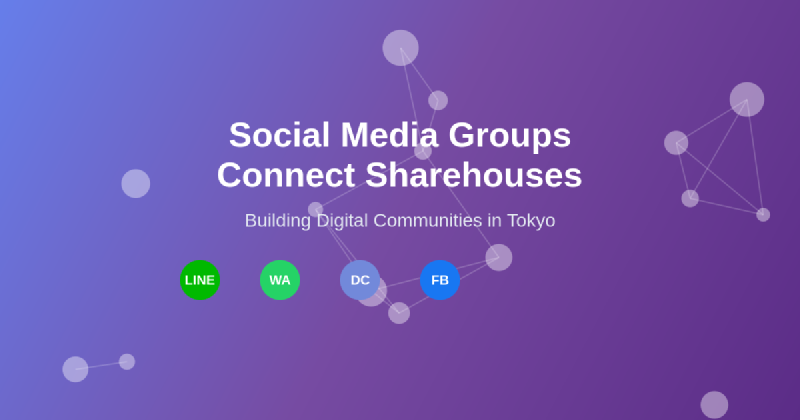 Featured image of post How Social Media Groups Connect Sharehouse Communities