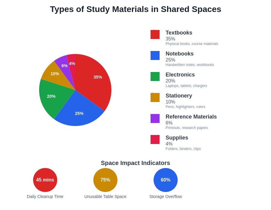Study Materials Breakdown