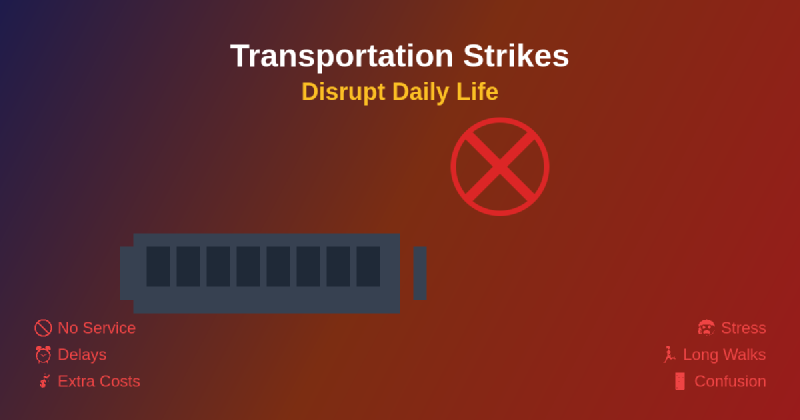 Featured image of post How Transportation Strikes Disrupt Daily Life