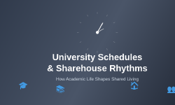 Featured image of post How University Schedules Affect Sharehouse Rhythms