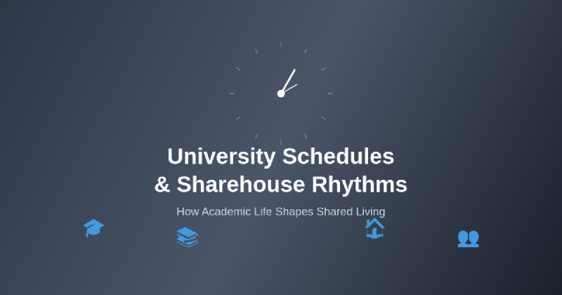Featured image of post How University Schedules Affect Sharehouse Rhythms