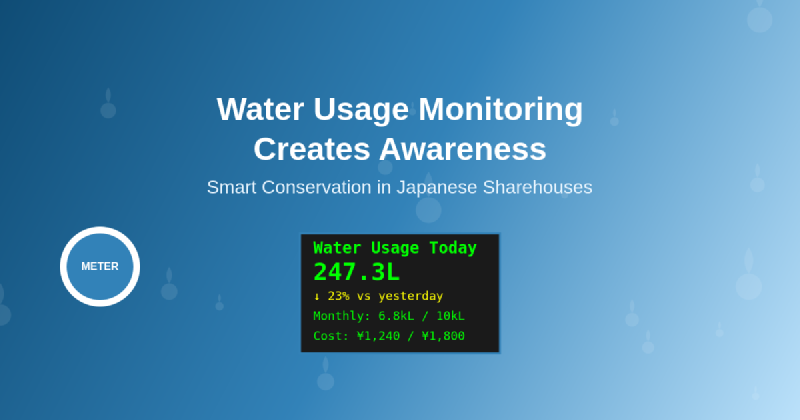 Featured image of post How Water Usage Monitoring Creates Awareness