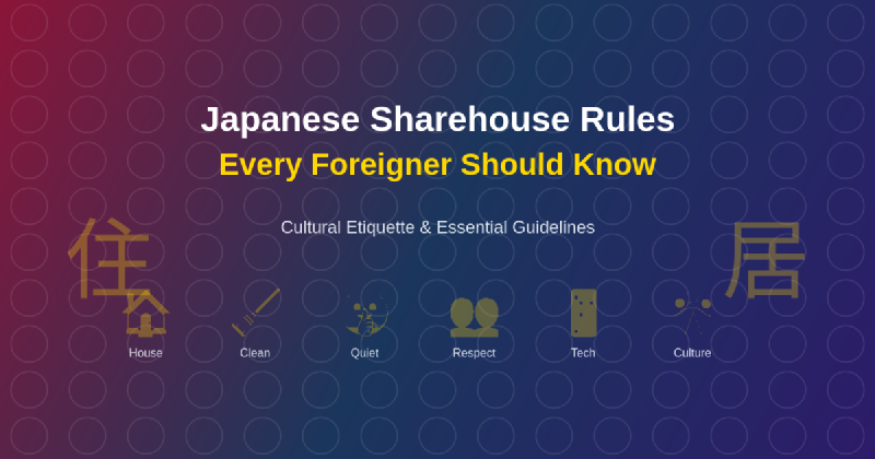 Featured image of post Japanese Sharehouse Rules Every Foreigner Should Know