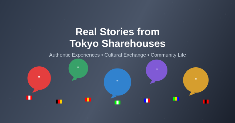 Featured image of post Real Stories from Tokyo Sharehouse Residents