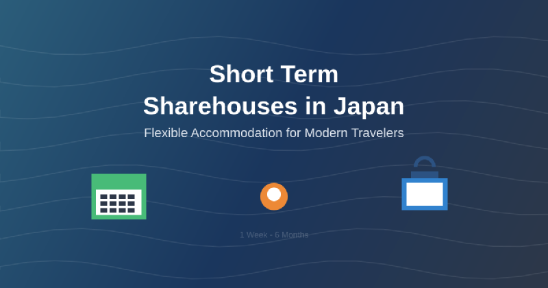 Featured image of post Short Term Sharehouse Options in Japan