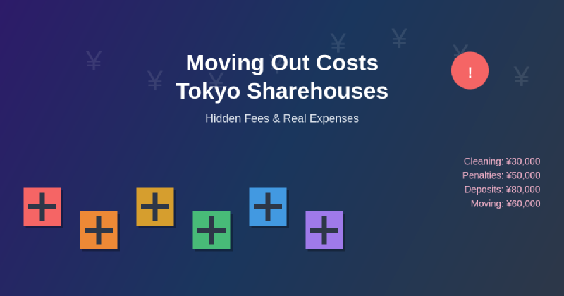 Featured image of post What Moving Out Really Costs in Tokyo Sharehouses