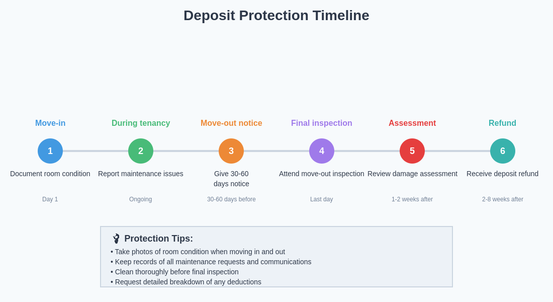 Deposit Protection Timeline