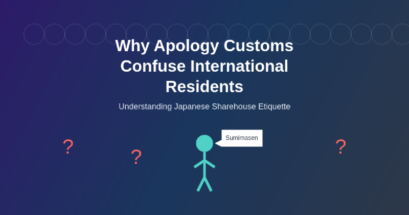 Featured image of post Why Apology Customs Confuse International Residents