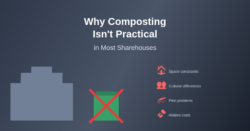 Featured image of post Why Composting Isn't Practical in Most Sharehouses