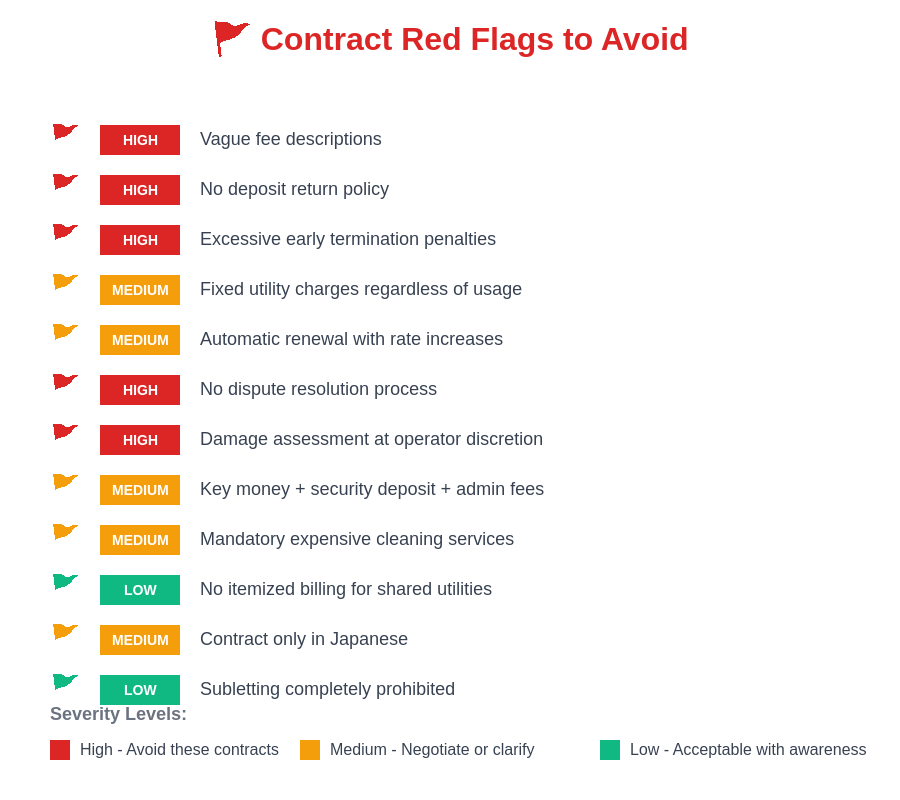 Contract Red Flags