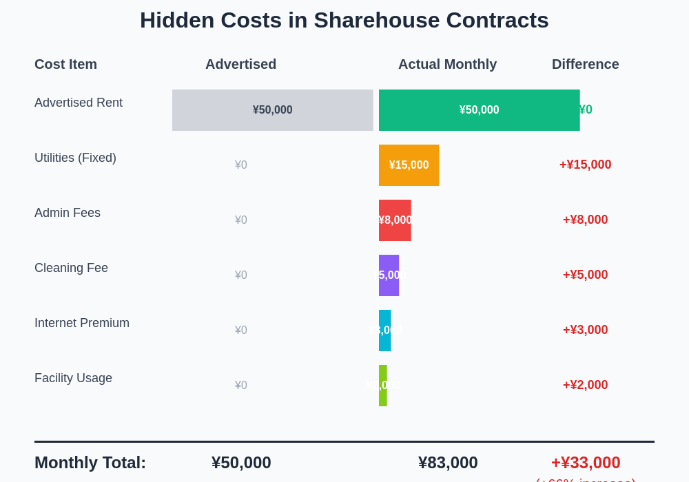 Hidden Costs Breakdown