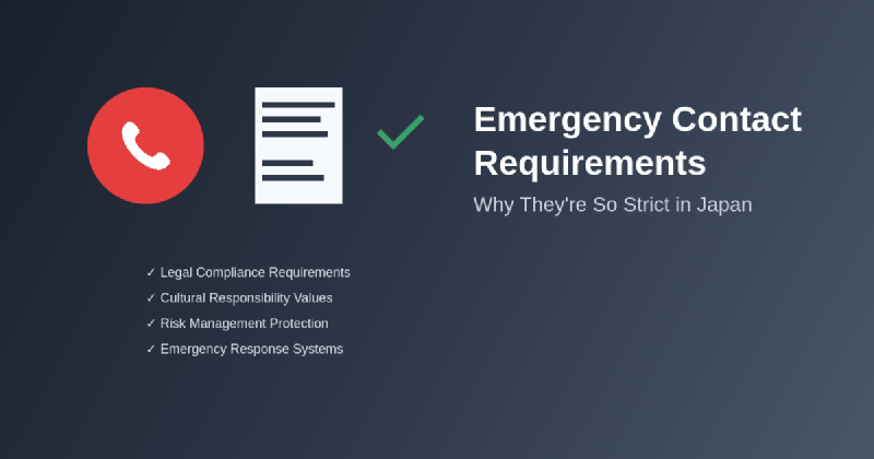Featured image of post Why Emergency Contact Requirements Are Strict