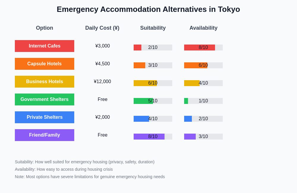 Emergency Accommodation Alternatives