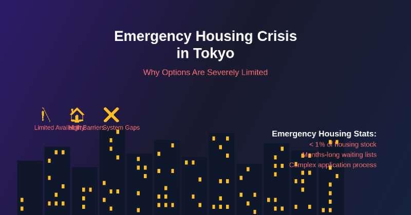 Featured image of post Why Emergency Housing Options Are Limited in Tokyo