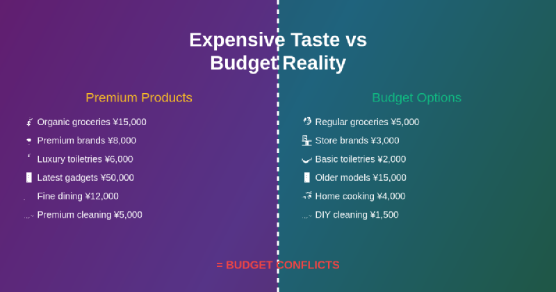Featured image of post Why Expensive Taste Creates Budget Conflicts