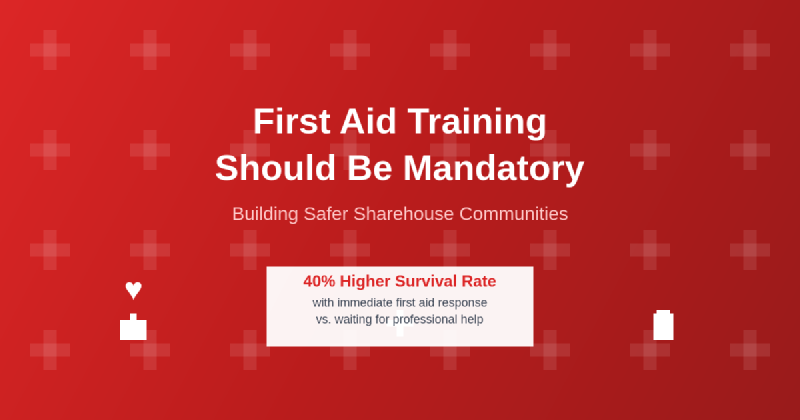 Featured image of post Why First Aid Training Should Be Mandatory