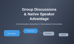 Featured image of post Why Group Discussions Favor Native Speakers