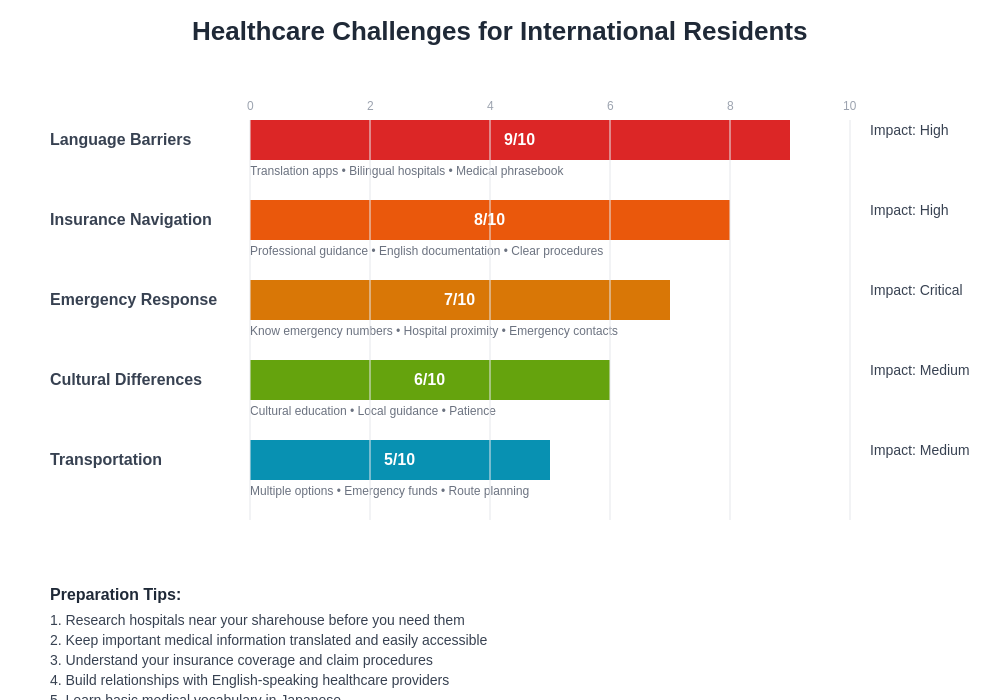 Healthcare Challenges for International Residents