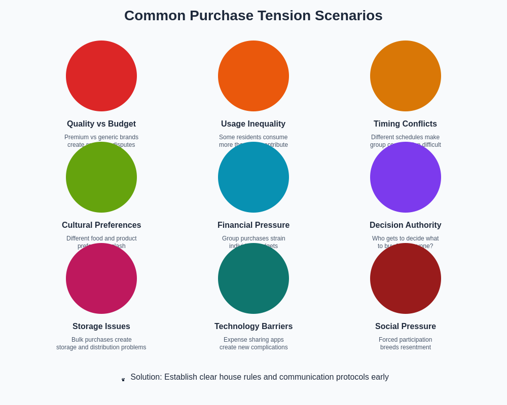 Purchase Conflict Scenarios