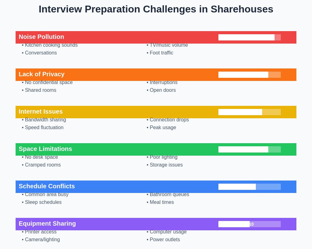 Interview Preparation Challenges in Sharehouses