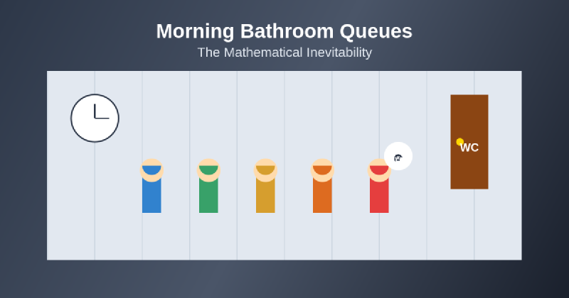 Featured image of post Why Morning Bathroom Queues Are Inevitable in Sharehouses