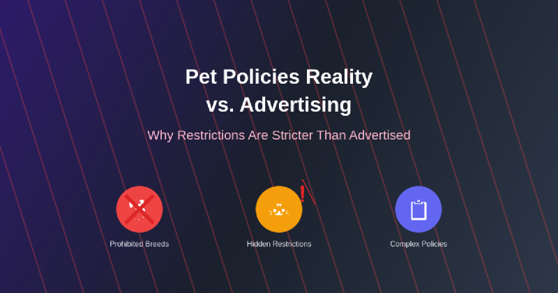 Featured image of post Why Pet Policies Are Stricter Than Advertised