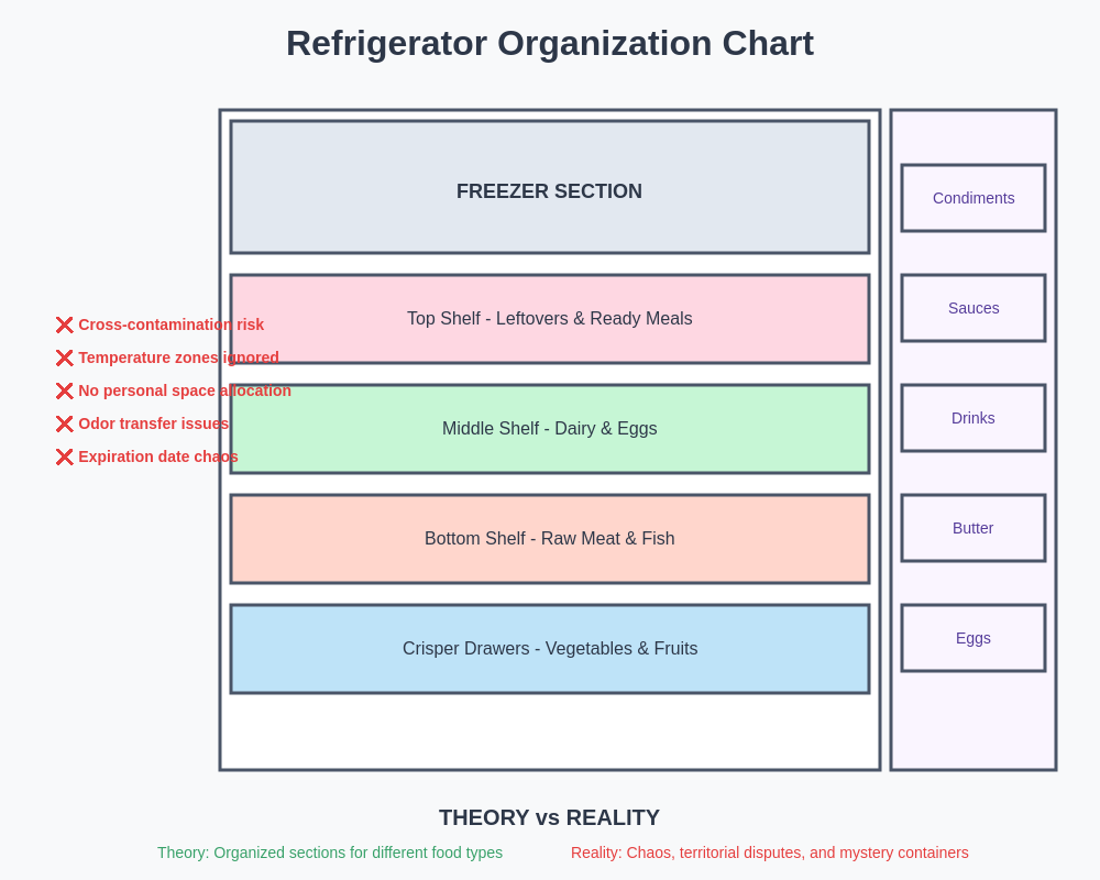 Refrigerator Organization Chart