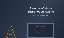 Featured image of post Why Remote Work Isn't Always Possible from Sharehouses