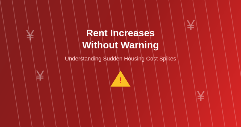 Featured image of post Why Rent Increases Often Come Without Warning