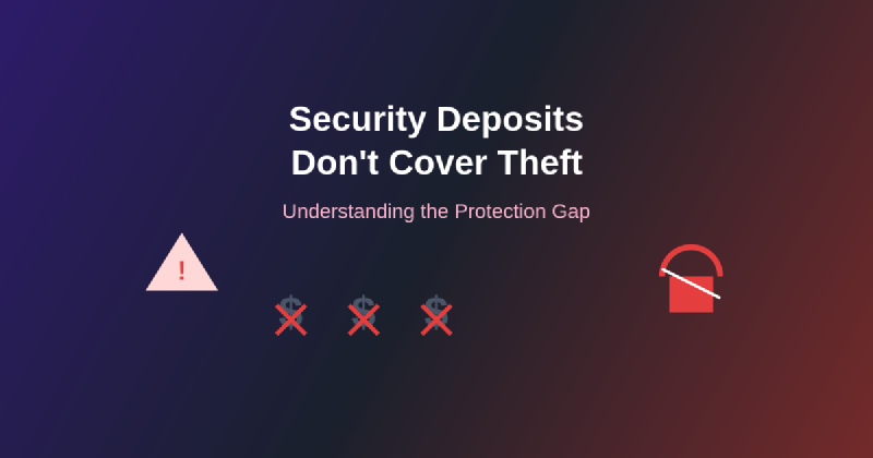 Featured image of post Why Security Deposits Don't Cover Theft Losses