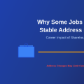 Why Some Jobs Require Stable Address History
