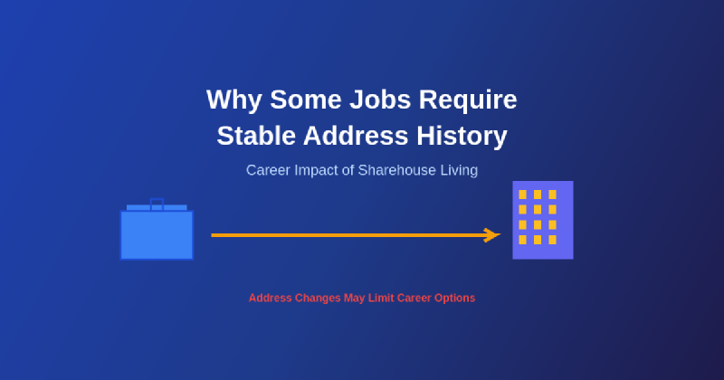 Featured image of post Why Some Jobs Require Stable Address History