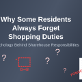 Why Some Residents Always Forget Shopping Duties