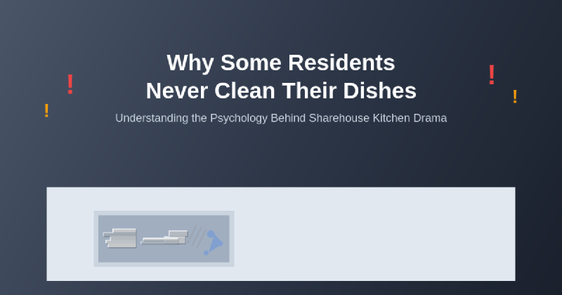 Featured image of post Why Some Residents Never Clean Their Dishes