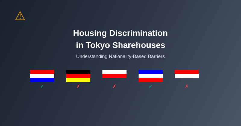 Featured image of post Why Some Sharehouses Avoid Certain Nationalities
