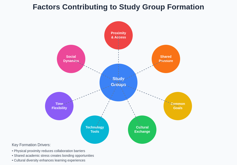 Study Group Formation Factors