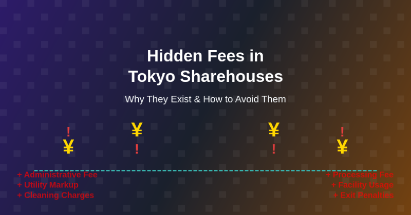 Featured image of post Why Tokyo Sharehouses Have So Many Hidden Fees